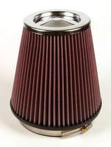 Universal Round Tapered Universal Air Filter 6 inch Flange 7 1/2 inch Base 5 inch Top 7 1/2 inch Height - View 11 | Dirty Garage