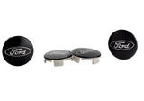 Universal Ford Truck/SUV Black And Chrome Wheel Center Cap Kit - View 5 | Dirty Garage