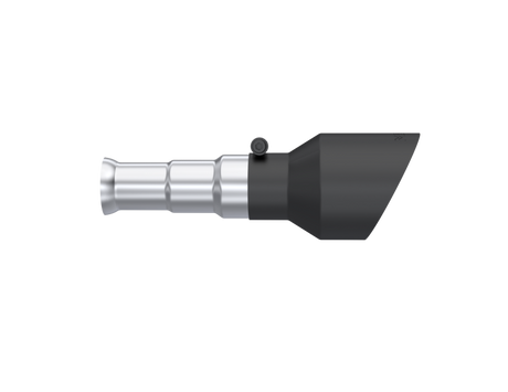 2019-2024 Ram 1500 Classic 5" OD Dual Wall Angle Cut Exhaust Tips Pair - View 2 | Dirty Garage