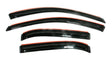 2007-2010 Chrysler Aspen Front and Rear Window Deflectors Smoke 4-Piece | Dirty Garage