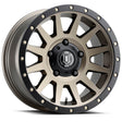 Universal Compression 17x8.5 5x150 25mm Offset 5.75" BS 110.1mm Bore Bronze Wheel | Dirty Garage