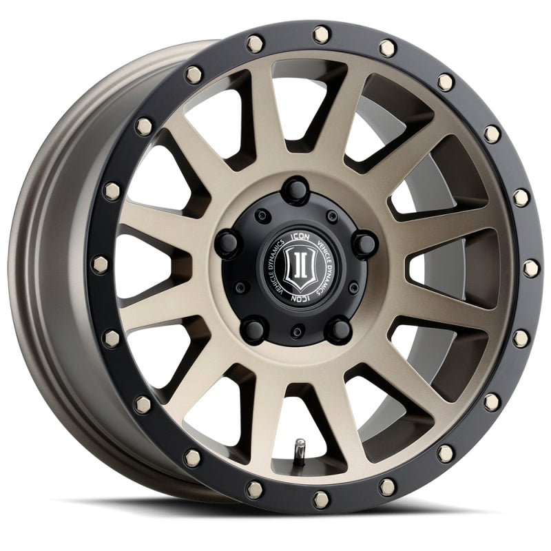 Universal Compression 17x8.5 5x150 25mm Offset 5.75" BS 110.1mm Bore Bronze Wheel | Dirty Garage