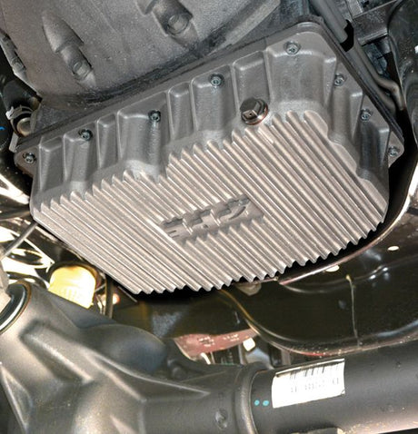 2011-2023 Superduty Engine Pan 6.7L Black - View 2 | Dirty Garage