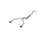 2021-2024 GM Suburban XL 3" T304 SS 2.5" Dual Split Carbon Fiber Cat-back | Dirty Garage