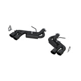 2016-2019 GM Camaro V8 6.2L 3" Black Race Dual Axle Back 4.5" Quad Dual Wall Tips | Dirty Garage