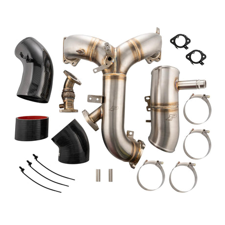Universal Turbo Inlet and Intake Manifold Kit - 6.7L Powerstroke - Brushed | Dirty Garage