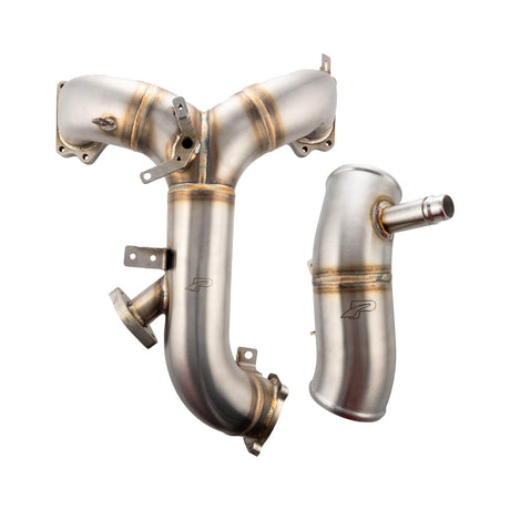 Universal Turbo Inlet and Intake Manifold Kit - 6.7L Powerstroke - Brushed - View 2 | Dirty Garage