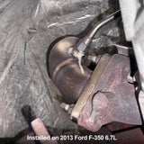 2011-2014 Superduty Pickup/ Chassis Cab 6.7L Power Stroke High-Flow Up-Pipes-Stainless Steel - View 13 | Dirty Garage