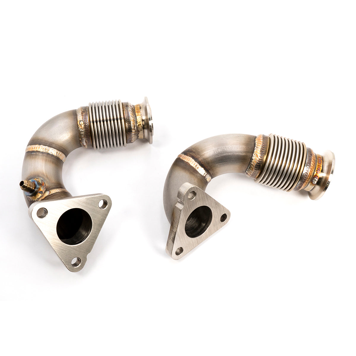 2011-2014 Superduty Pickup/ Chassis Cab 6.7L Power Stroke High-Flow Up-Pipes-Stainless Steel - View 7 | Dirty Garage