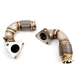 2011-2014 Superduty Pickup/ Chassis Cab 6.7L Power Stroke High-Flow Up-Pipes-Stainless Steel - View 8 | Dirty Garage