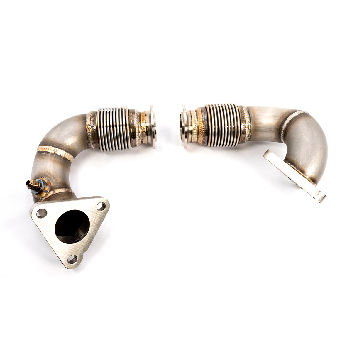 2011-2014 Superduty Pickup/ Chassis Cab 6.7L Power Stroke High-Flow Up-Pipes-Stainless Steel - View 10 | Dirty Garage