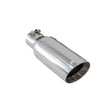 Universal Exhaust Tip 2.5 Inch to 4 Inch 304 Stainless Steel - Polished | Dirty Garage