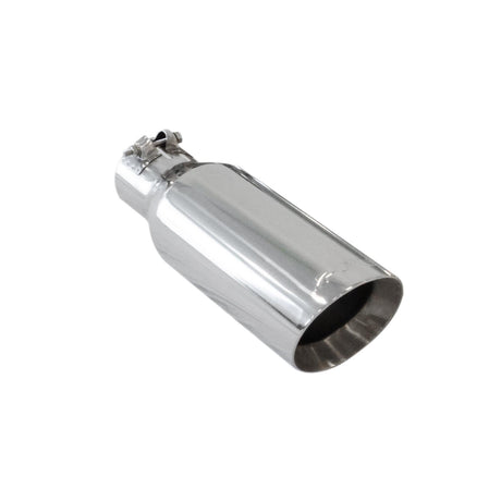 Universal Exhaust Tip 2.5 Inch to 4 Inch 304 Stainless Steel - Polished | Dirty Garage