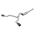 2009-2014 F-150 Exhaust Cat Back () Polish Tube Black Tips | Dirty Garage