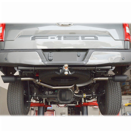 2015-2022 F-150 Exhaust Cat Back () Polished Tube Polished Tips - View 5 | Dirty Garage