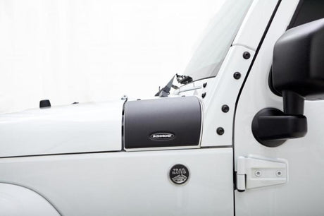 2007-2018 Wrangler Trail Armor Cowl Cover - Black - View 2 | Dirty Garage