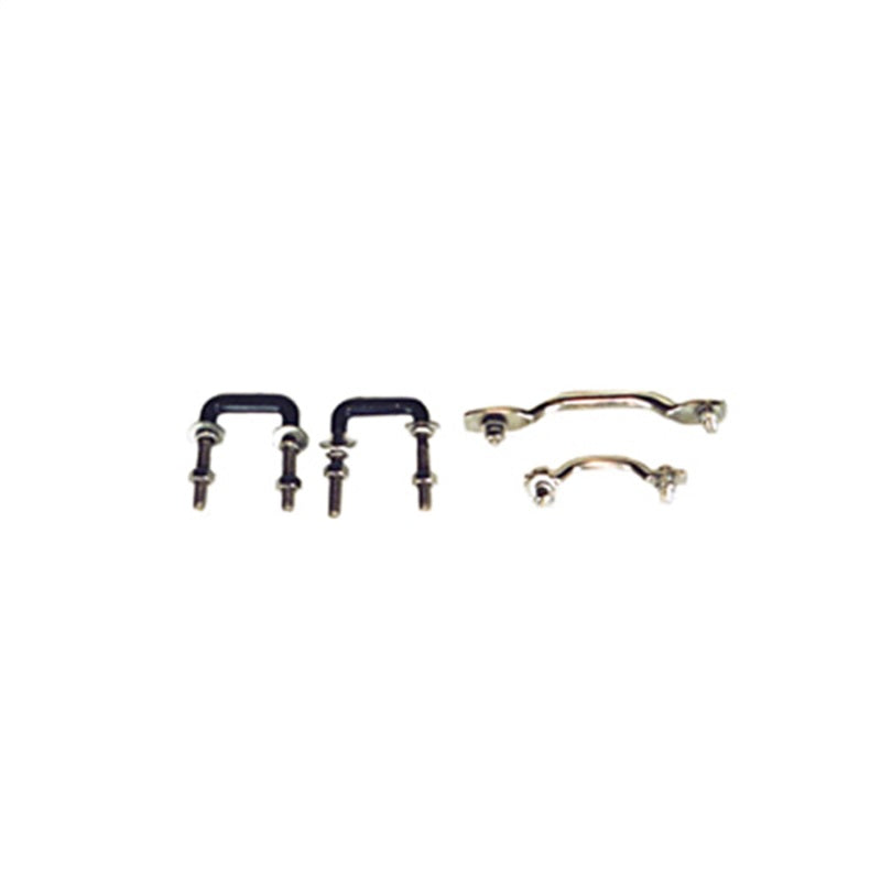 Rugged Ridge 55-95 Jeep CJ / Jeep Wrangler Stainless Steel Windshield Tie Down Kit | Dirty Garage