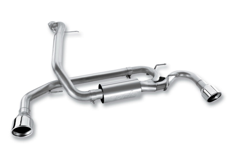 Borla 10-13 Mazda 3/Mazdaspeed 3 2.5L/2.3L Turbo FEW MT Hatchback SS Exhaust (rear section only) - View 5 | Dirty Garage
