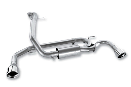 Borla 10-13 Mazda 3/Mazdaspeed 3 2.5L/2.3L Turbo FEW MT Hatchback SS Exhaust (rear section only) - View 5 | Dirty Garage