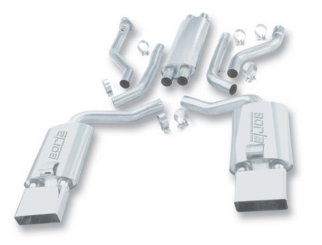 Borla 92-96 Chevrolet Corvette Hatchback/Conv 5.7L 8cyl 4/6 Spd Touring SS Catback Exhaust - View 2 | Dirty Garage