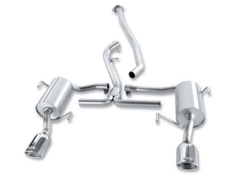 Borla 08-10 Subaru Impreza 2.5i Sedan 4DR SS Catback Exhaust - View 2 | Dirty Garage