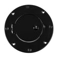 Rugged Ridge 97-06 Jeep Wrangler TJ Black Locking Gas Cap Door | Dirty Garage