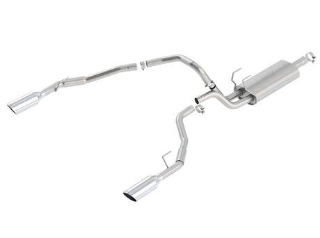 Borla 09-14 Dodge Ram 1500 5.7L V8 2/4WD Crew/Extended Cab SS Catback Exhaust - View 6 | Dirty Garage