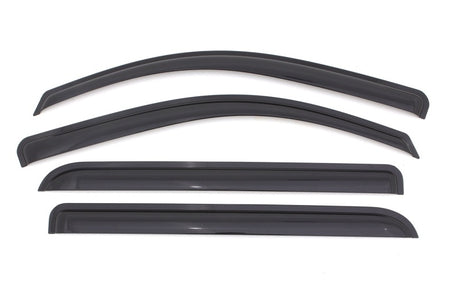 2015-2018 GM HD Crew Cab Ventvisor Outside Mount Window Deflectors Smoke 4-Piece | Dirty Garage
