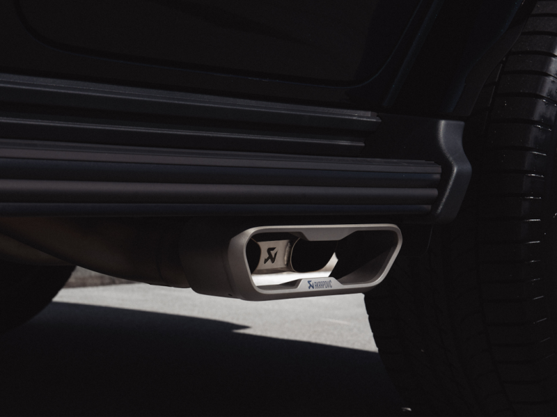 2025 Mercedes-AMG G63 Tail Pipe Set Titanium - View 2 | Dirty Garage