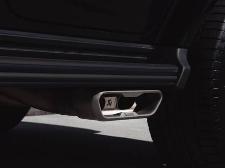 2025 Mercedes-AMG G63 Tail Pipe Set Titanium - View 2 | Dirty Garage