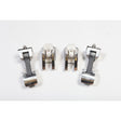Rugged Ridge 07-18 Jeep Wrangler Stainless Steel Hood Catch Set | Dirty Garage