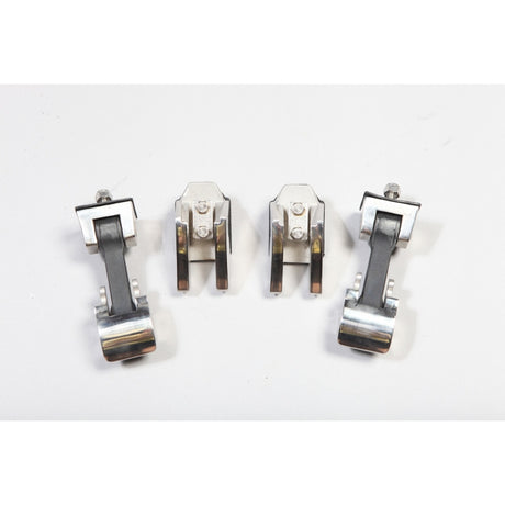 Rugged Ridge 07-18 Jeep Wrangler Stainless Steel Hood Catch Set | Dirty Garage