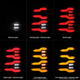 2009-2018 Ram HD Luxx-Series LED Tail Lights Black Activation Light Sequential Signal - View 3 | Dirty Garage