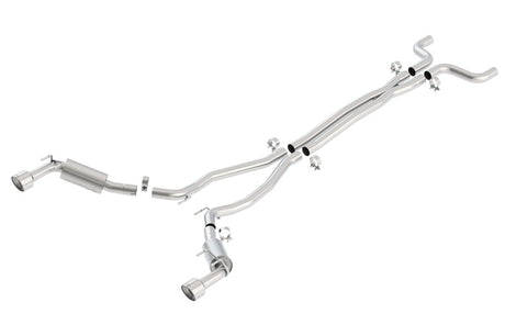 Borla 2010 Camaro 6.2L V8 S Type Catback Exhaust (does not work w/ factory ground affects package - - View 3 | Dirty Garage