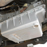 2003-2010 Superduty Deep Transmission Pan 5R110 Raw - View 3 | Dirty Garage