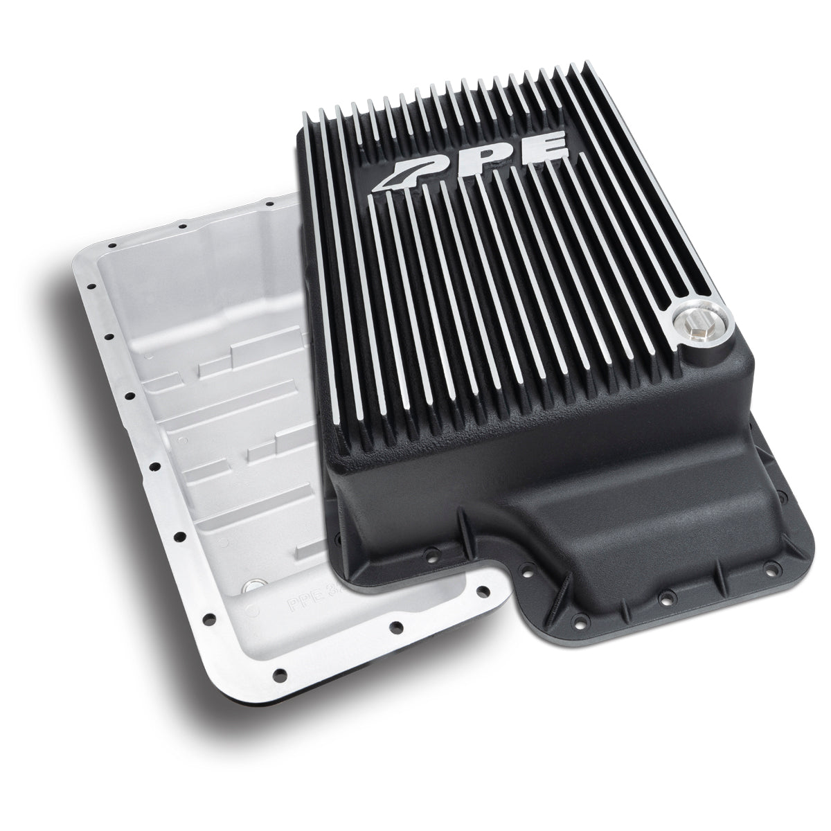 2003-2010 Superduty Deep Transmission Pan 5R110 Brushed | Dirty Garage