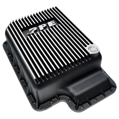 2003-2010 Superduty Deep Transmission Pan 5R110 Brushed - View 2 | Dirty Garage