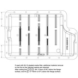 2003-2010 Superduty Deep Transmission Pan 5R110 Black - View 7 | Dirty Garage