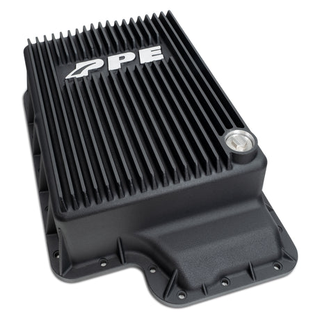 2003-2010 Superduty Deep Transmission Pan 5R110 Black - View 2 | Dirty Garage
