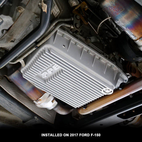 2015-2017 F-150 6R80 Deep Transmission Pan Raw - View 14 | Dirty Garage