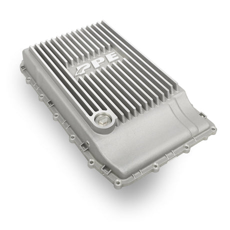 2019-2022 Ford 10R80 Shallow Pan Raw Heavy-Duty Cast Aluminum Transmission Pan | Dirty Garage