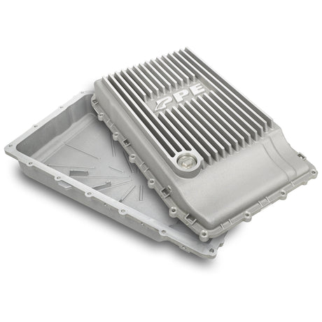 2019-2022 Ford 10R80 Shallow Pan Raw Heavy-Duty Cast Aluminum Transmission Pan - View 4 | Dirty Garage