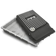 2019-2022 Ford 10R80 Shallow Pan Brushed Heavy-Duty Cast Aluminum Transmission Pan | Dirty Garage