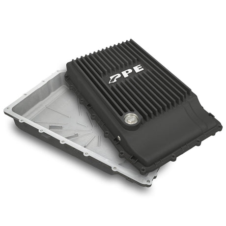 2019-2022 Ford 10R80 Shallow Pan Black Heavy-Duty Cast Aluminum Transmission Pan | Dirty Garage