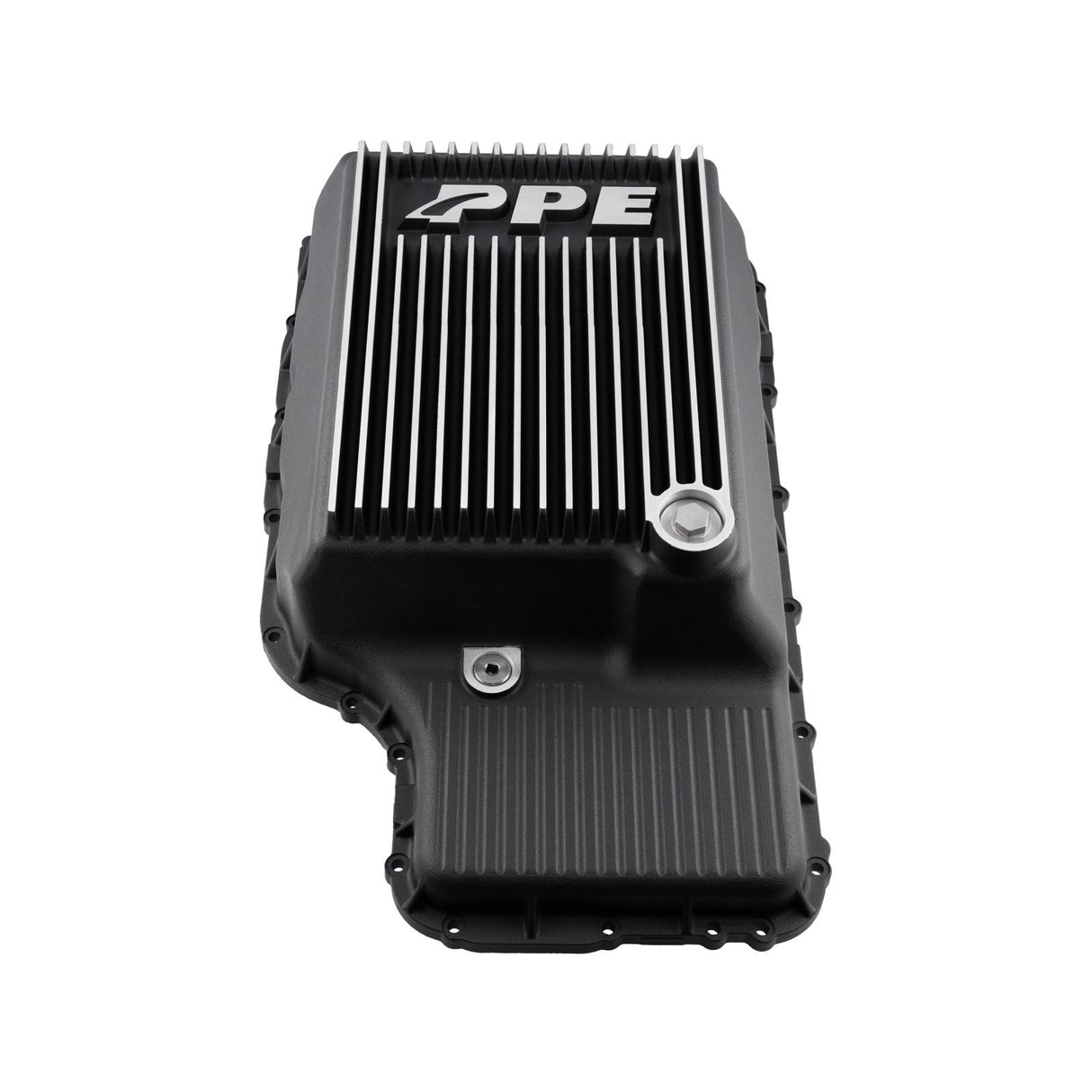 2020-2025 Superduty 10R140 Deep Transmission Pan SuperDuty Gas - Step Bottom - Brushed | Dirty Garage