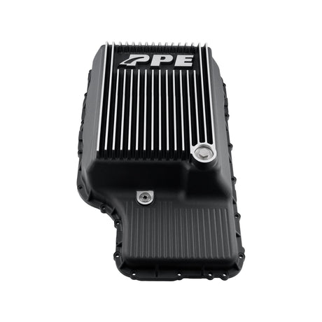 2020-2025 Superduty 10R140 Deep Transmission Pan SuperDuty Gas - Step Bottom - Brushed | Dirty Garage