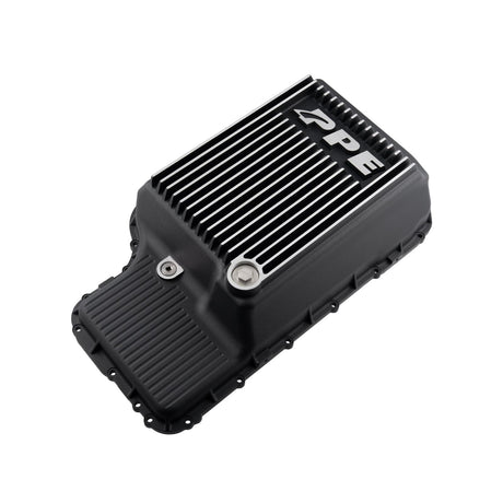 2020-2025 Superduty 10R140 Deep Transmission Pan SuperDuty Gas - Step Bottom - Brushed - View 2 | Dirty Garage