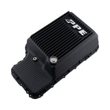 2020-2025 Superduty 10R140 Deep Transmission Pan SuperDuty Gas - Step Bottom-Black - View 2 | Dirty Garage