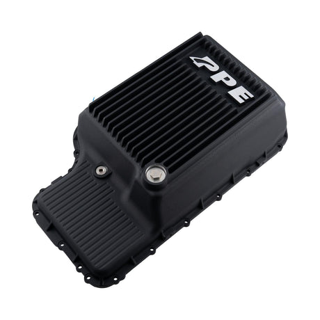 2020-2025 Superduty 10R140 Deep Transmission Pan SuperDuty Gas - Step Bottom-Black - View 2 | Dirty Garage