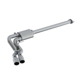 2015-2016 F-150 3" Cat Back Single Side Pre-Axle Dual Exit ALU - View 3 | Dirty Garage